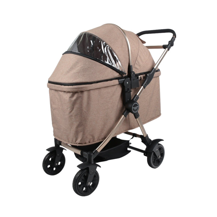 블루앙쿼 플루토 유모차 헤이즐/골드프레임