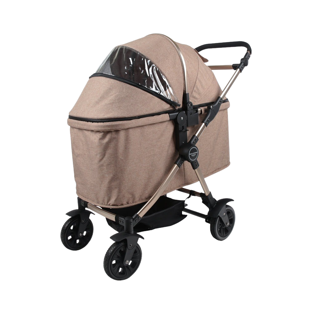 블루앙쿼 플루토 유모차 헤이즐/골드프레임