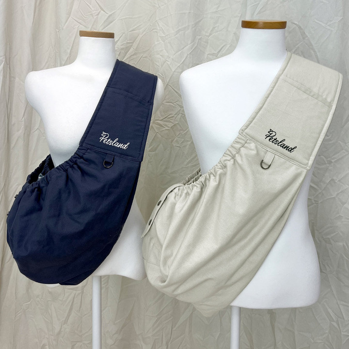 펫츠랜드 러브썸 슬링백 포대기 그레이