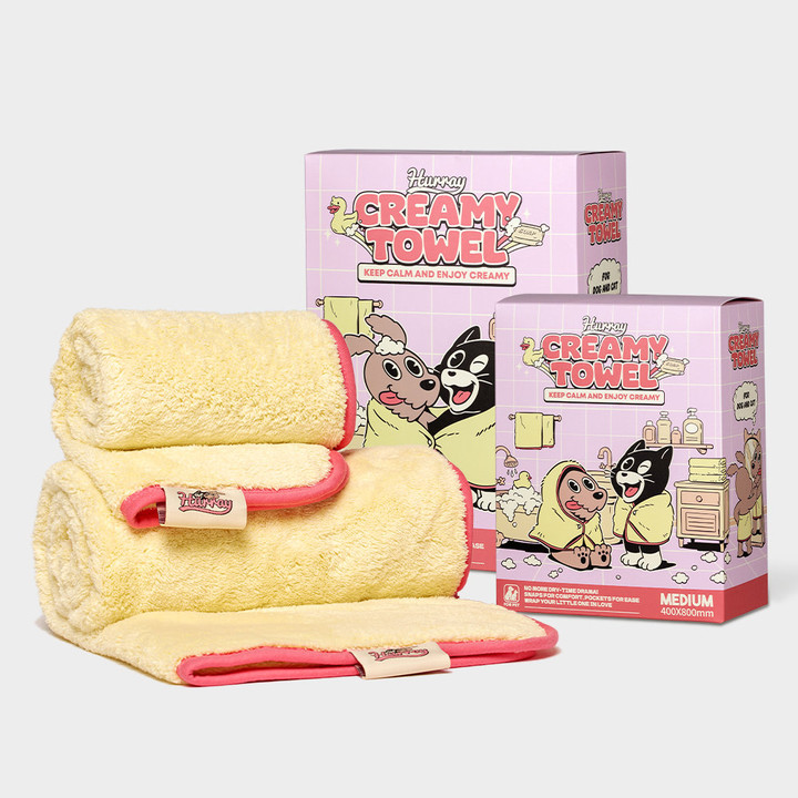 허레이 크리미 타월 VER.2