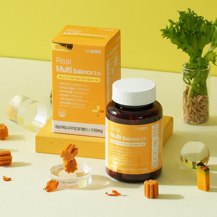 펫생각 데일리케얼 리얼 멀티비타민 31정