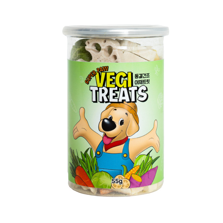 슈퍼포우 동결건조 야채트릿 55g
