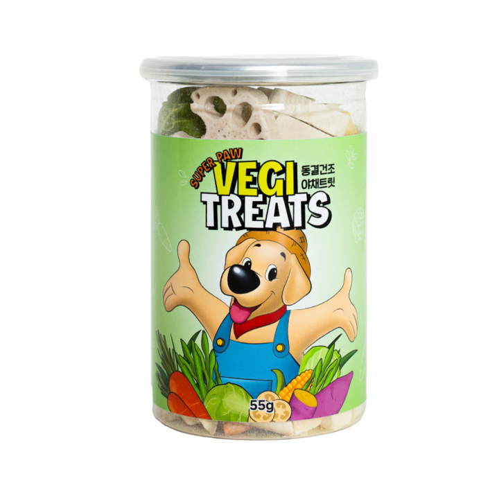 슈퍼포우 동결건조 야채트릿 55g