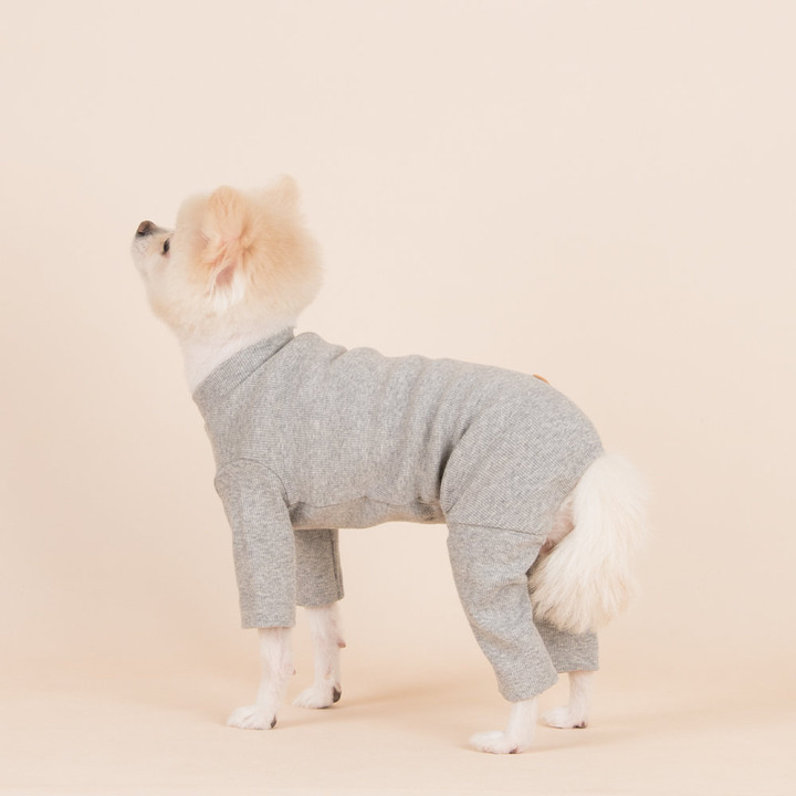 루비디 쫀쫀 골지 올인원 그레이