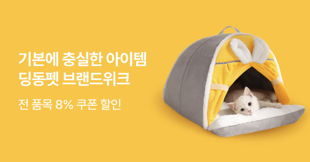 딩동펫 브랜드위크