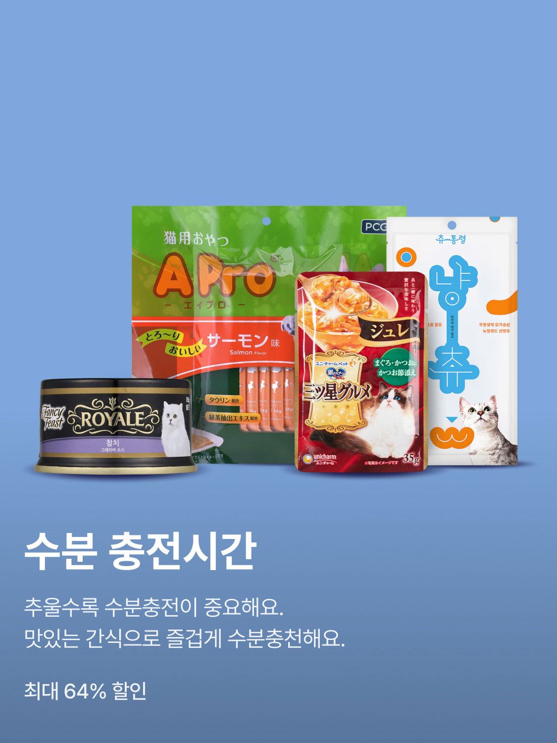 습식 간식 기획전