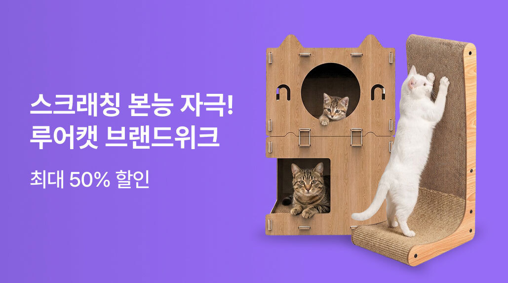 스크래칭 본능 자극! 루어캣